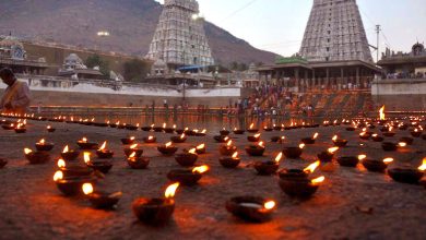 Photo of திருவண்ணாமலை அருணாசலேஸ்வரர் கோவிலில்  நாளை  நடைபெறும் கார்த்திகை தீபத்திருவிழா..